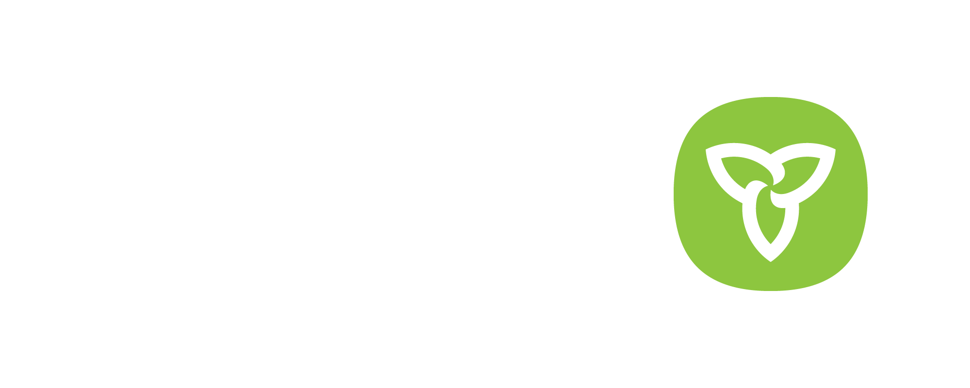 Ontario Trillium logo.